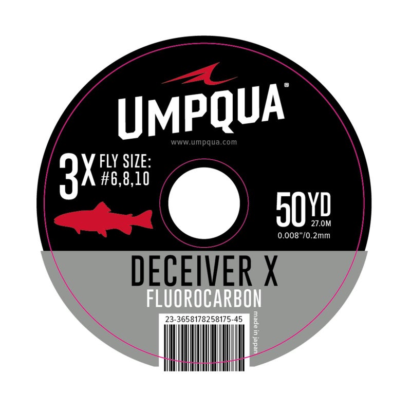 Deceiver X FLUOROCARBON Tippet (50YDS) - 4X